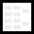 thumbnail image 1 of 20 Piezas de GuíAs de Rieles para Cajones, GuíAs de PláStico para Cajones, Toboganes para Cajones, Piezas de Muebles de Repuesto para Tocadores, Aparadores, 1 of 8