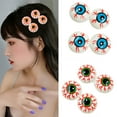 thumbnail image 2 of Halloween Eyeball Hair Clip Delicate Costume Accessory For Adults Kids Parties Resin Alloy Design Hairpin Hair Decorations, 2 of 9