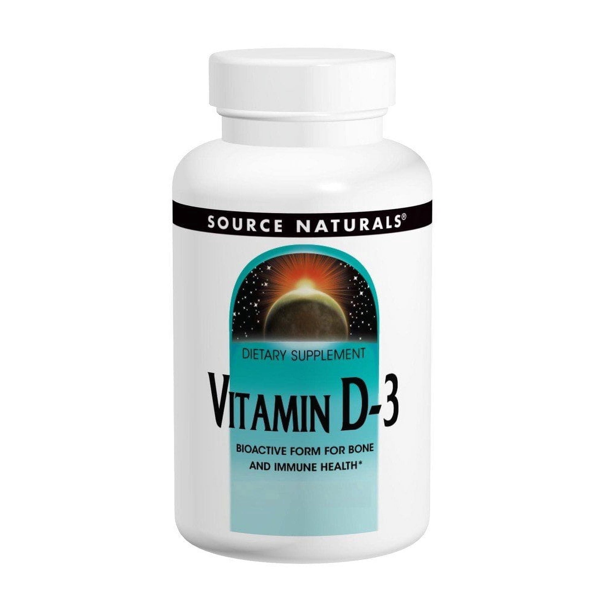 Source Naturals, Inc. Vitamin D-3 1000 IU 100 Softgel