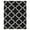 Black / Ivory, variant on SAFAVIEH Dhurrie Tobias Geometric Moroccan Wool Area Rug, Black/Ivory, 3' x 5'