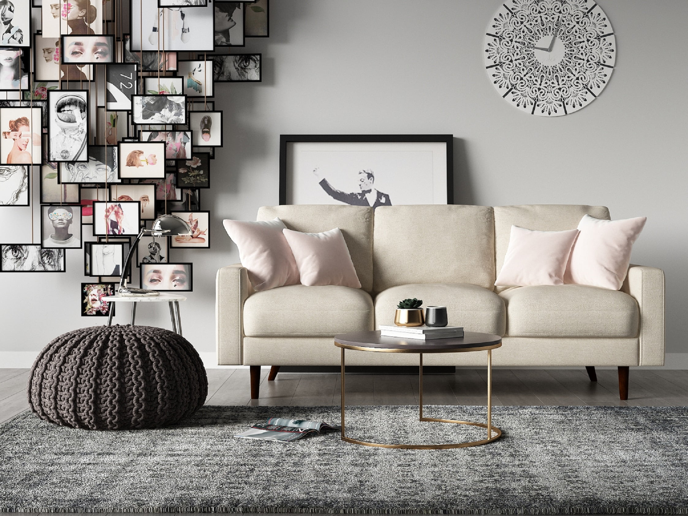 Craigmont 71.7'' Square Arm Sofa