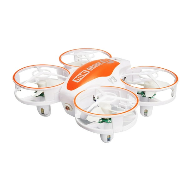 VRURC 2.4GHz RC Glow Up Stunt Drone with LED Lights, Mini Remote