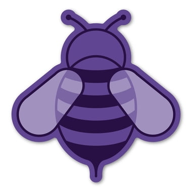 

Purple Bee Magnet