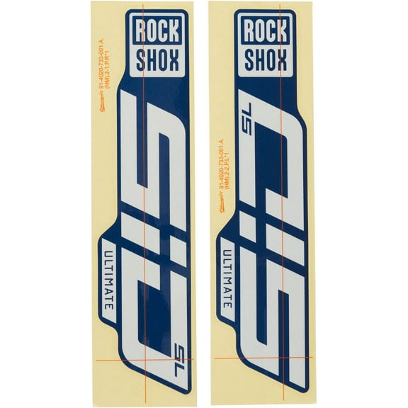 RockShox Fork Decal Kit - SID SL Ultimate, 27.5"/29"