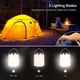 thumbnail image 3 of Linterna de camping recargable, lámpara LED recargable - Luz blanca cálida de 3000 K, brillo ajustable en 3 modos, batería de más de 10 h de duración, portátil e impermeable para tienda de campaña, ca, 3 of 5