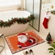 thumbnail image 5 of Alfombra de Baño Navideña de Punto | Alfombra de Baño Absorbente de Terciopelo de Cristal Antideslizante de 60 X 40 Cm | Felpudo Suave y Cálido para La Entrada Del Baño, Ideal para Decorar El Hogar y, 5 of 6