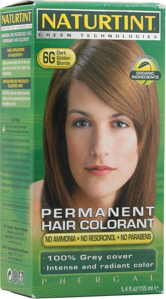  Hair  Color  6G Dark  Golden Blonde  Naturtint 5 28 oz Liquid 