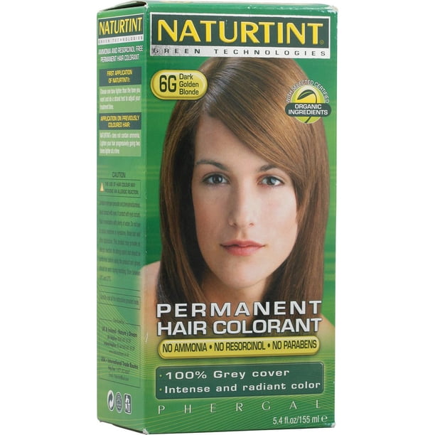 Hair Color-6G/Dark Golden Blonde Naturtint 5.28 oz Liquid ...