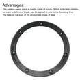 thumbnail image 4 of Uxcell 6 Pcs Rotating Swivel Stand with Steel Ball Lazy Susan Base Turntable 6.3 x 4.92 x 0.06" Black, 4 of 4