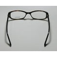 thumbnail image 5 of NEW VERA WANG V094 WOMENS/LADIES DESIGNER FULL-RIM TORTOISE POPULAR DESIGN MODERN GENUINE FRAME DEMO LENSES 51-15-134 FLEXIBLE HINGES EYEGLASSES/SPECTACLES, 5 of 9