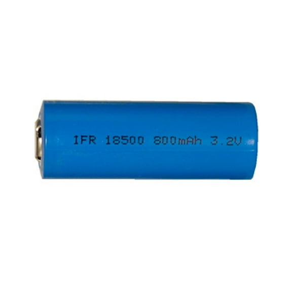 50-Pack 18500 3.2 Volt LiFePO4 Batteries (800 mAh)