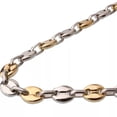 thumbnail image 3 of EOEMY Charming Stainless Steel Mutil-Color Coffee Beans Link Chain Men Women Necklaces-28Inch Or 71Cm-7mm-Silver Gold, 3 of 4