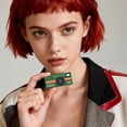 thumbnail image 4 of HUISZJ Mini Digital Camera, 1080P Camcorder Video Recorder, Retro Keychain Digital Camera for Travel Outdoor (Green, 4 of 10