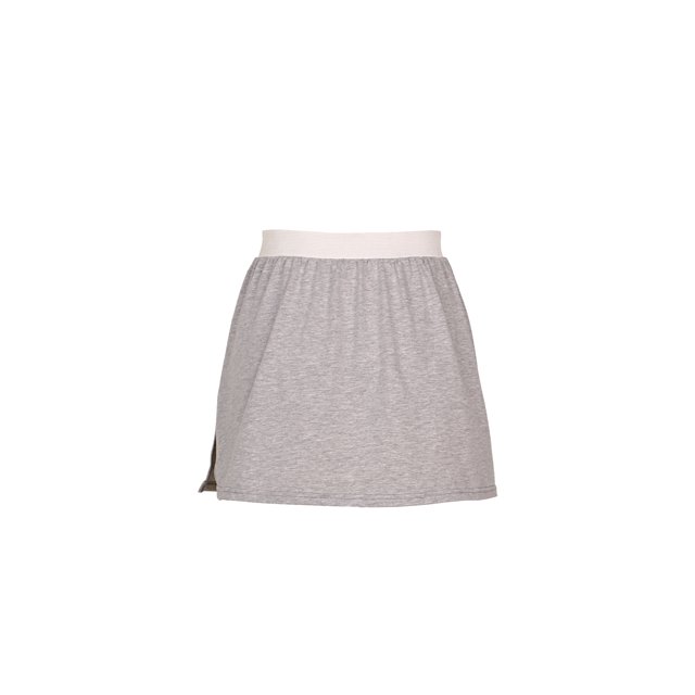 Faithtur Femmes Taille Haute Hoodie?S Fond Partie Jupe de Rue Côté Renversé