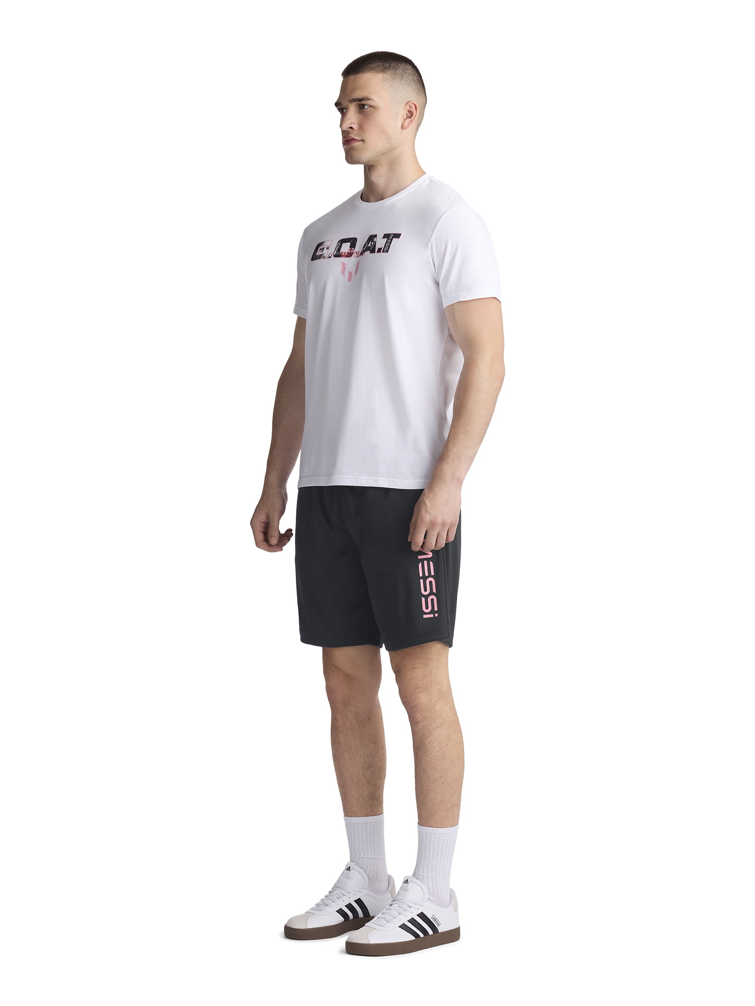 Messi Adult Unisex Short Sleeve Graphic T-Shirt, Sizes XS-3XL