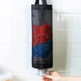 thumbnail image 4 of Trash Bag Dispenser With Wall Mount Design Compact Storage Solution For Kitchen Cabinets Tear Resistant Nylon Fabric Bag, 4 of 9