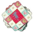 thumbnail image 2 of British Shorthair 1 Cat Love Foam Coaster Set of 4 Red, 2 of 4