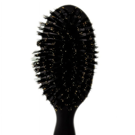 Size : Small , J Beverly Hills Cushion Brush Hair - Pack of 2 w/ SLEEKSHOP Teasing Comb