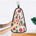 thumbnail image 5 of Vegetable Pattern Hand Towel Quick Drying Home Storage Kitchen Towel Hooks Dish Cloths, 5 of 6