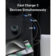 thumbnail image 3 of Cargador de coche USB C JUNVANG de 67 W y 3 puertos para iPhone iPad Samsung, 3 of 7