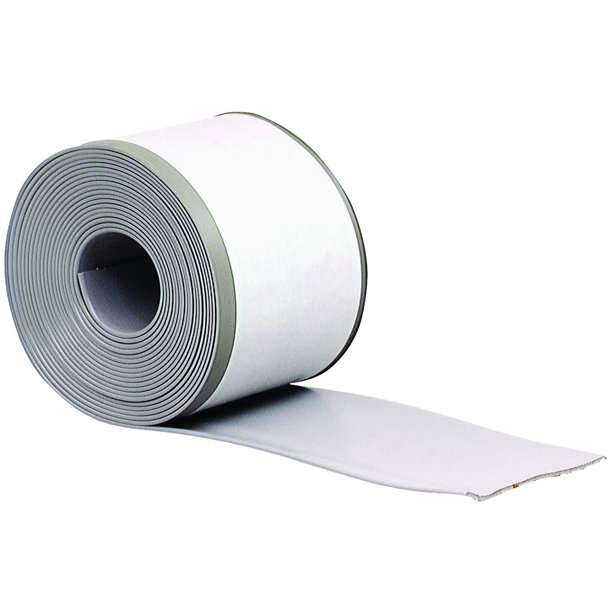 MD Products 93245 Silver Gray Cove Wall Base Vinyl Rolls, 4" x 20