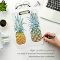 thumbnail image 5 of FMSHPON Pineapple Clipboard Hardboard Wood Nursing Clip Board and Pull for Standard A4 Letter 13x9 inches, 5 of 7