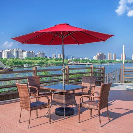 10ft 118 Inch Anti Uv Patio Umbrella Cover Garden Outdoor Waterproof 8 Bones Umbrellas Cloth Walmart Canada