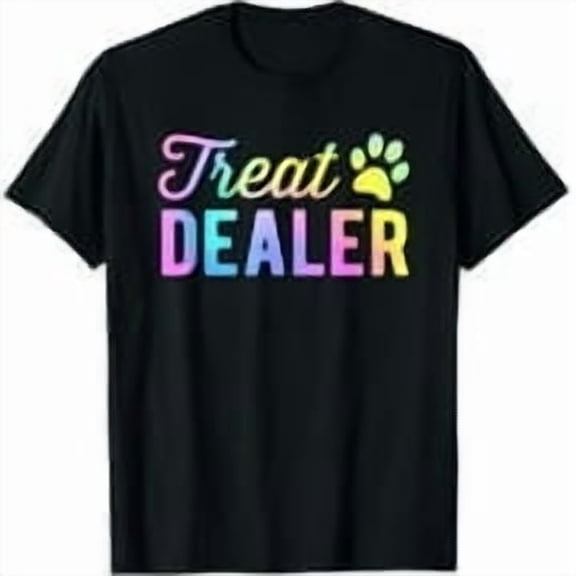 Greenink Greenink Dog Lover Treat Dealer Humor Dog Owner Treats Men Women Gifts T-Shirt