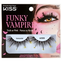 KISS Halloween Limited Edition Funky Vampire False Eyelashes, 1 Pair - Immortal