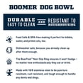 thumbnail image 2 of Cuenco para perros YETI Boomer 4 de acero inoxidable, 32 oz/946 ml, Rescue Red, 2 of 7