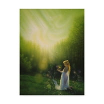 Trademark Fine Art 'Celestial Friends' Canvas Art by Kirk Reinert