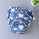 thumbnail image 5 of 4 piezas de pantalones de entrenamiento lavables para bebé 6 capas de gasa Pantalones de entrenamiento con bolsillo para pañales Pañales de tela para bebé Pañales transpirables Modelos de primavera y verano (M, entre 12 y 24 catties, estilo aleatorio) ER, 5 of 5