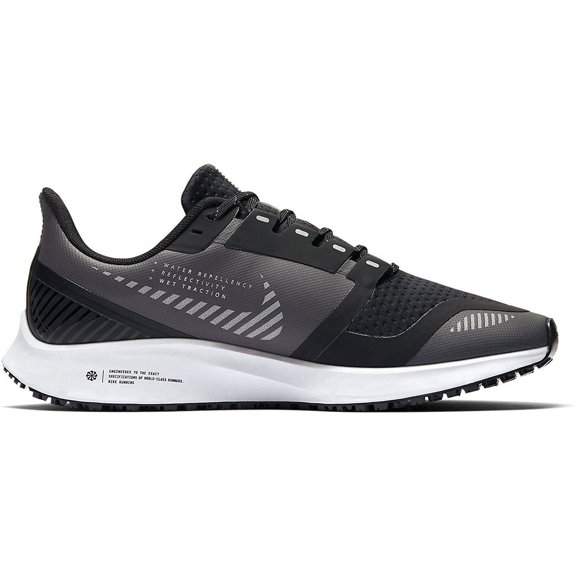 Nike Air Zoom Pegasus 36 Shield Men's Running Shoe Cool Grey/Silver-Black-VAST Grey Size 10.5