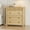Natural Oak 3 Drawer, variant on Juiluna 3 Drawer Dresser for Bedroom Nightstand, Wooden Chest of Drawers, Fluted End Table, Storage Organizer for Living Room, Hallway and Entryway, Walnut