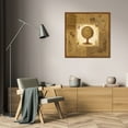 thumbnail image 3 of Pela Design 26x26 Gallery Wrapped Canvas Wall Art Titled - Globe I, 3 of 4