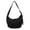 1-black, variant on Crescent Crossbody Bags for Women Nylon Slouchy Sling Hobo Bag,Spacious Shoulder Handbag Trending Cross Body Purses