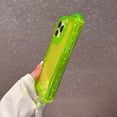 thumbnail image 6 of 3-in-1 Clear Phone Case For iPhone 16 Pro,Shockproof Protective Transparent Case,Heavy Duty Protection,With Wrist Strap,Rugged Anti-drop Non-Slip Tough Durable Phone Case,Green, 6 of 10
