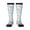 3 Black, variant on Dock Rudder Pattern Women’s Knee High Crew Socks,Trouser Socks Comfortable, Breathable, Moisture-Wicking and Soft