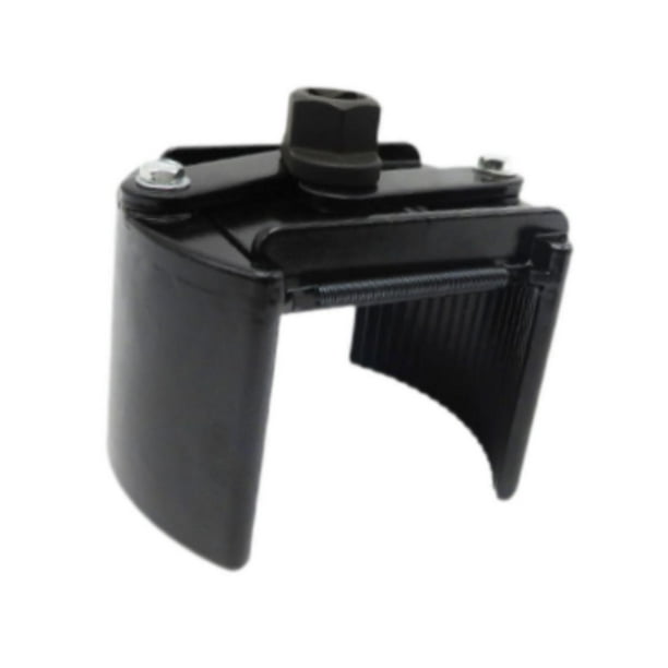 Llave de filtro de 2 mordazas, herramienta para cambio de aceite, fácil instalación, cabezal de bola resistente, removedor de filtro ajustable L