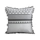 thumbnail image 1 of Fundas de almohada con diseño geométrico moderno, tela de lino de alta densidad con cremallera invisible para una apariencia bohemia y elegante en su sala de estar, ropa de cama y oficina, 1 of 6