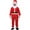 MultiColor, variant on Dress Up America Santa Claus Costume for Adults - Christmas Santa Mascot | Unisex