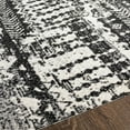 thumbnail image 6 of Mark&Day Washable Rugs, 9x12 Matt Global Black Area Rug, Blue Beige Carpet for Living Room, Bedroom or Kitchen (9'3" x 12', Machine Washable), 6 of 7