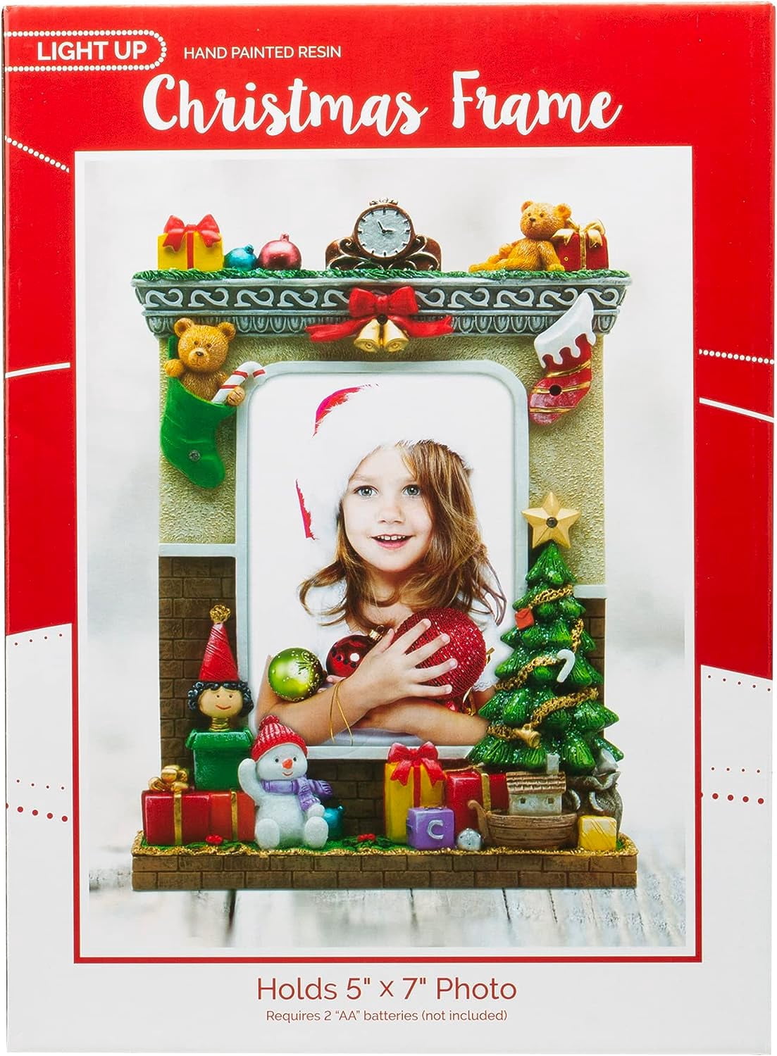 FINE PHOTO GIFTS 5 fine-photo-gifts-5-x-7-light-up-christmas-resin-picture-frame-walmart-com