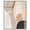 Silver Frame, variant on Faded Warmth I Framed High-Gloss Acrylic Glass Wall Art Abstract Shape Boho by Art Remedy, Black Frame, 20 x 24