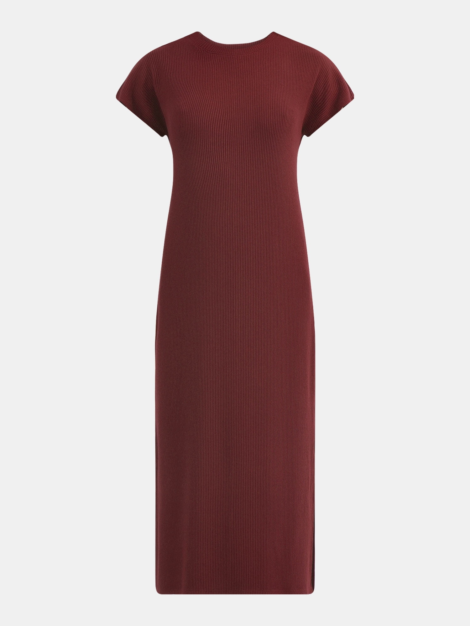 Time and Tru Women's Rib Maxi Dress, Sizes XS-XXXL