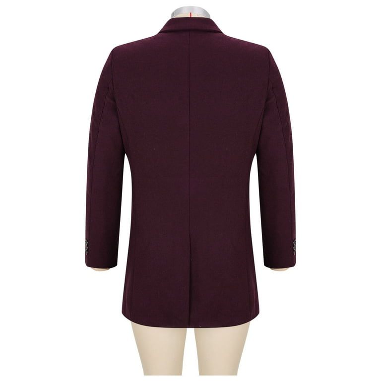 mens dress jacket winter Men's Casual Business Coat Men Classic Dress Men's Winter Jacket Social  Blazers