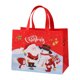 thumbnail image 2 of Baúles de almacenamiento, bolsas navideñas con asas, bolsas reutilizables para comestibles, multiusos, no tejidas, grandes, para regalo, para fiestas navideñas., 2 of 3