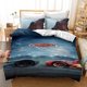 thumbnail image 1 of Juego de ropa de cama de dibujos animados para niños, figuras de Anime Mcqueen de Disney, funda nórdica doble, juegos de edredón, Sábana, colchas para bebés y niñas, 1 of 4