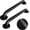 Black Knurled, variant on 18 Inch Handicap Grab Bars, 2 Pack Stainless Steel Grab Bar for Bathtubs and Showers, Wall Mount Safety Shower Grab Bars for Seniors Injury Elderly, Matte Black
