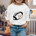 thumbnail image 2 of Zwiiyzr 1-12Y Pullover Sweatshirts for Kids Baby Girl Boy Crewneck Long Sleeve Pullover Graphic Baby Clothes White, 2 of 4